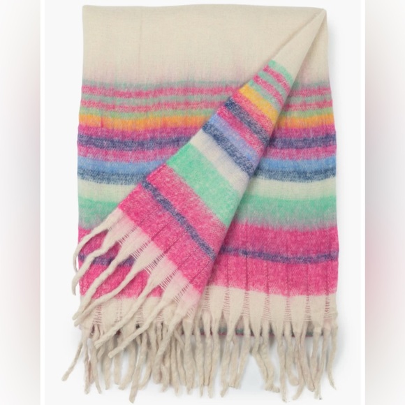 Free People Skye Stripe Blanket - Picture 4 of 8